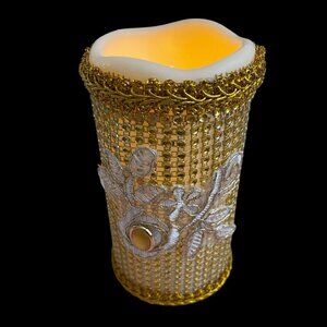 Hand Crafted LED Flameless Candle ~ 5"